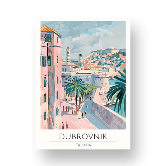 Dubrovink - Croatia Poster