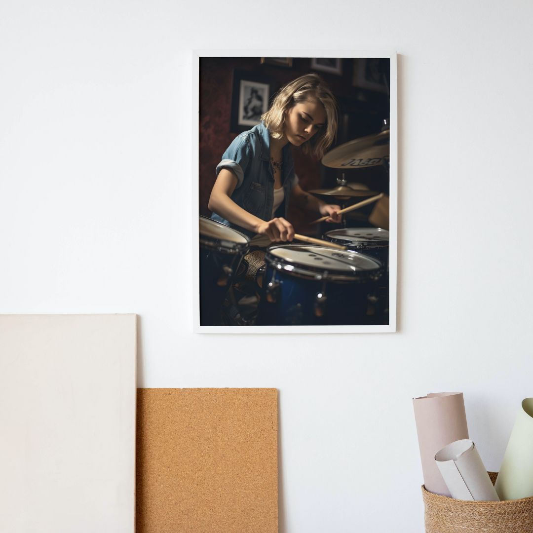 Drums Poster - Realistic 4