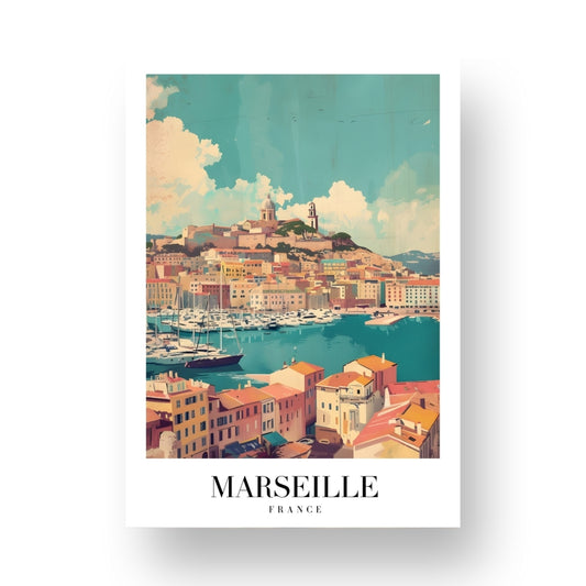 Marseille - France Poster