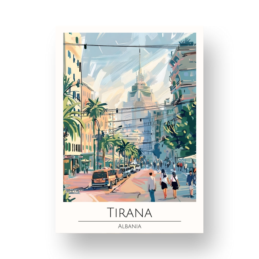 Tirana - Albania Poster