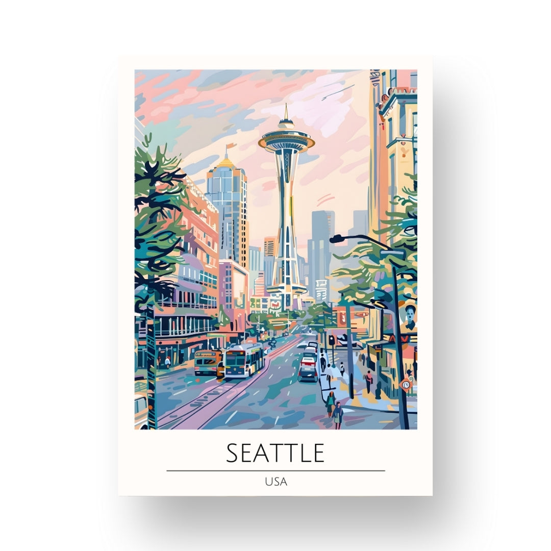 Seattle - USA Poster