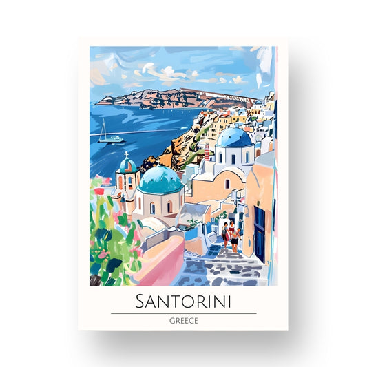 Santorini - Greece Poster