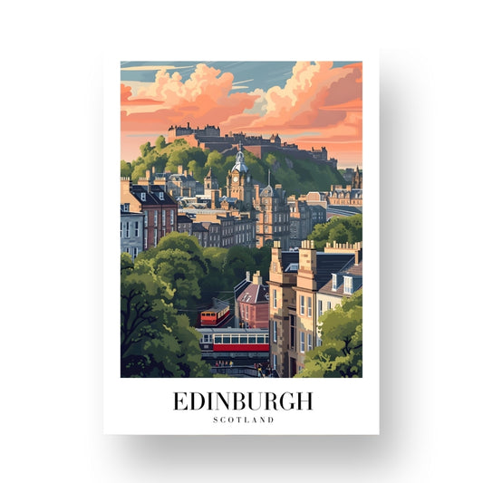 Edinburg - Scotland Poster