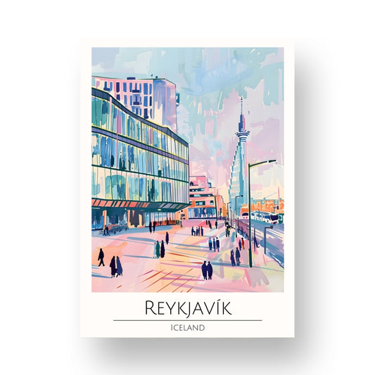 Reykjavík - Iceland Poster