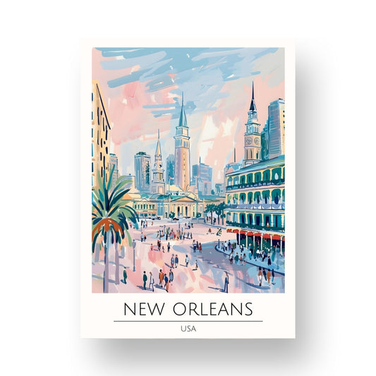 New Orleans - USA Poster