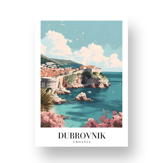 Dubrovnik - Croatia Poster