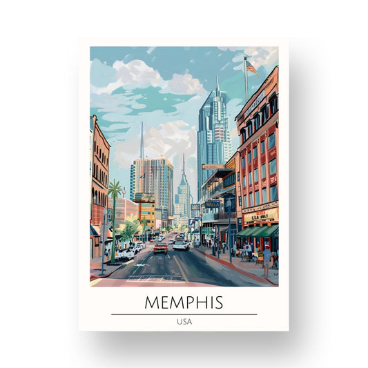 Memphis - USA Poster