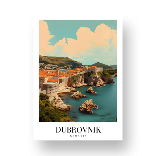 Dubrovnik - Croatia Poster