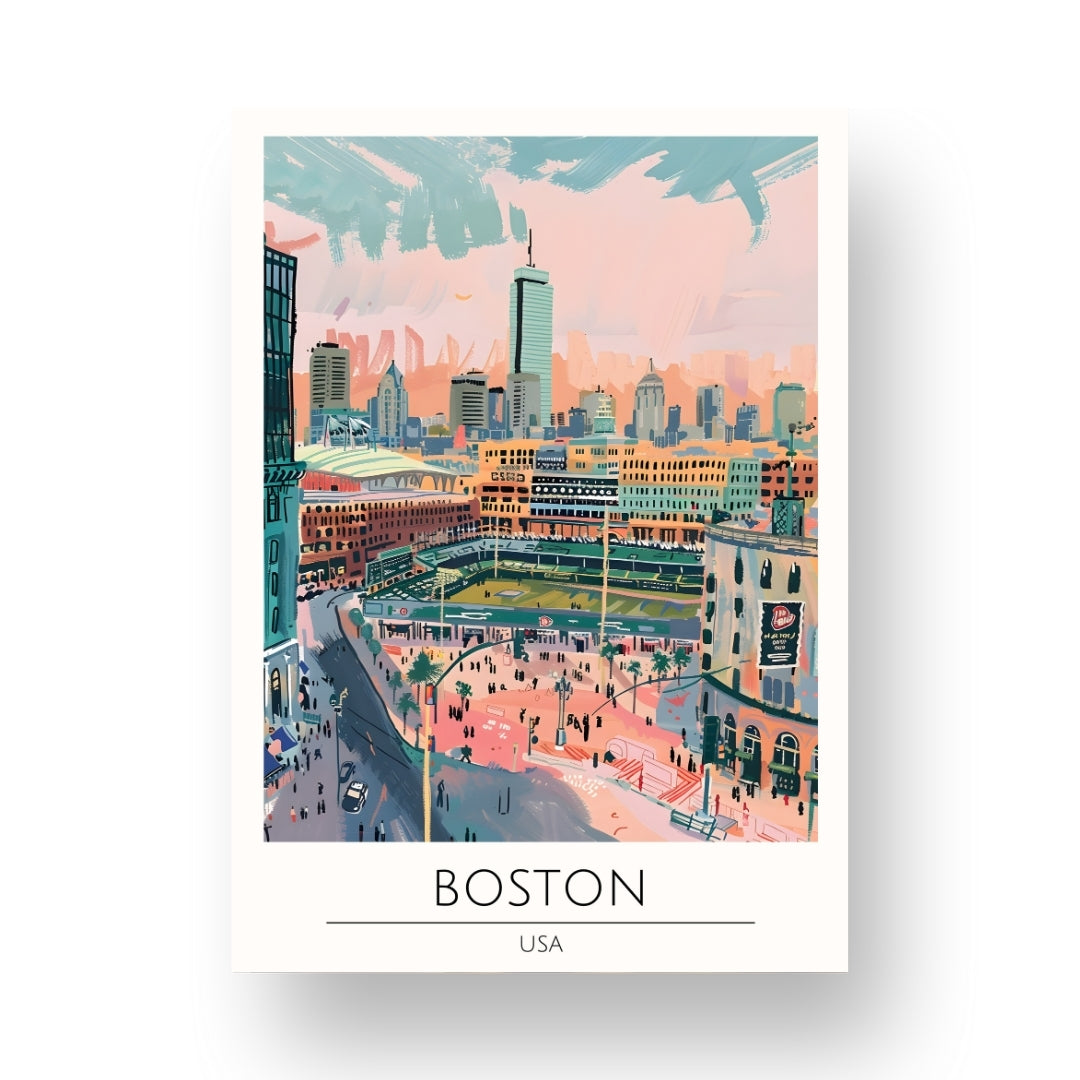 Boston - USA Poster