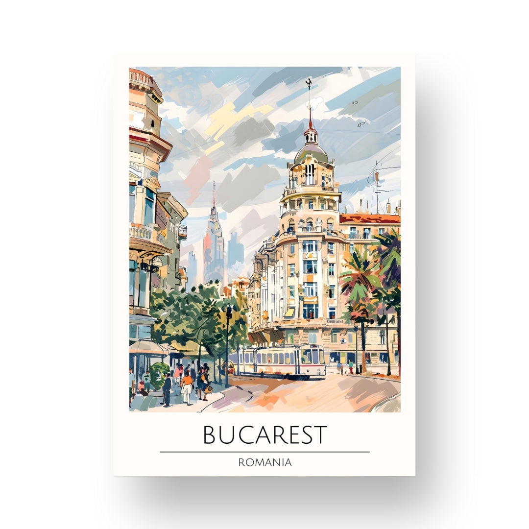 Bucarest - Romania Poster