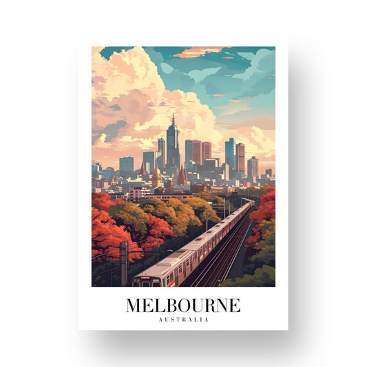 Melbourne - Australia Poster