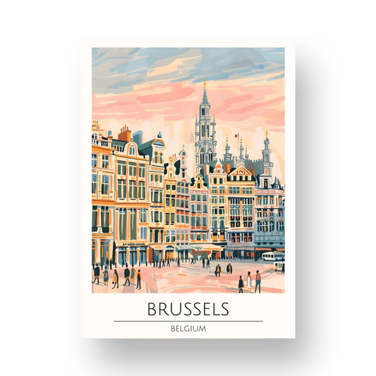 Brussels - Belgium Poster