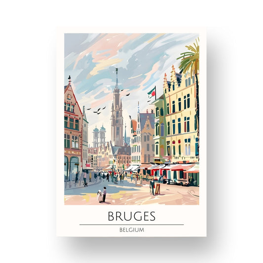 Bruges - Belgium Poster