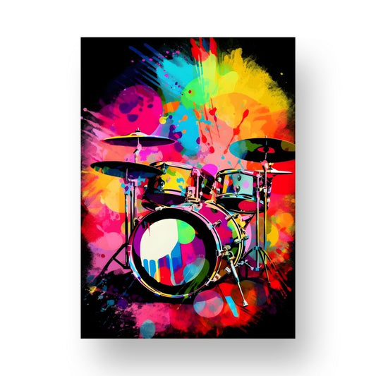 Drums Poster - Abstract 5