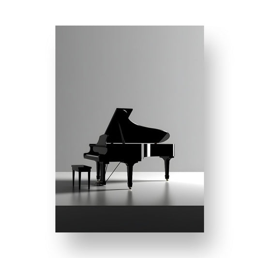 Piano Poster - Minimalistic 5