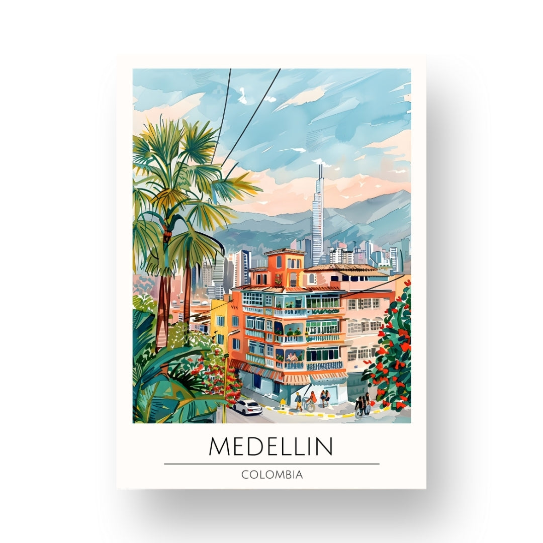 Medellin - Colombia Poster