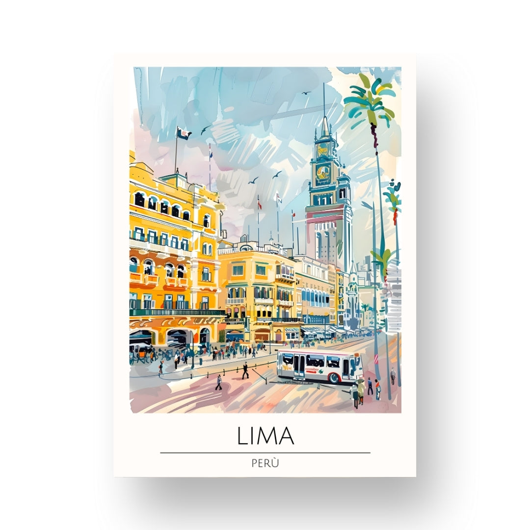 Lima - Perù Poster