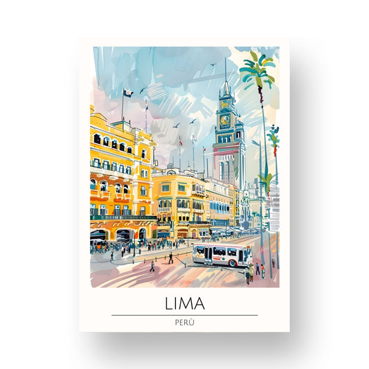 Lima - Perù Poster