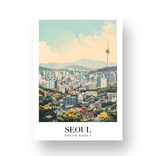 Seoul - South Korea Poster