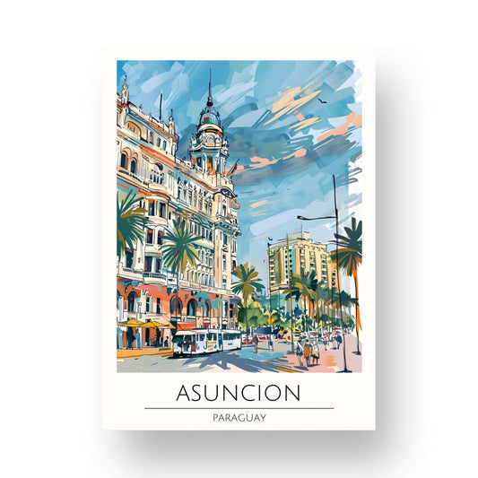 Asuncion - Paraguay Poster