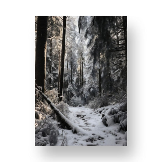 Winter Forest Poster 2