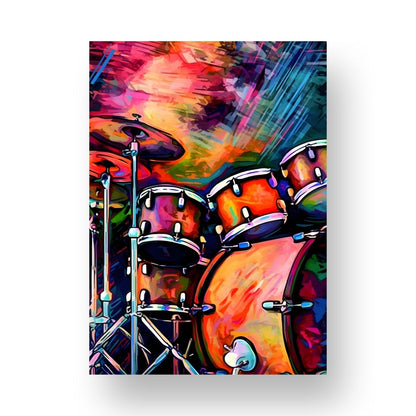 Drums Poster - Abstract 6