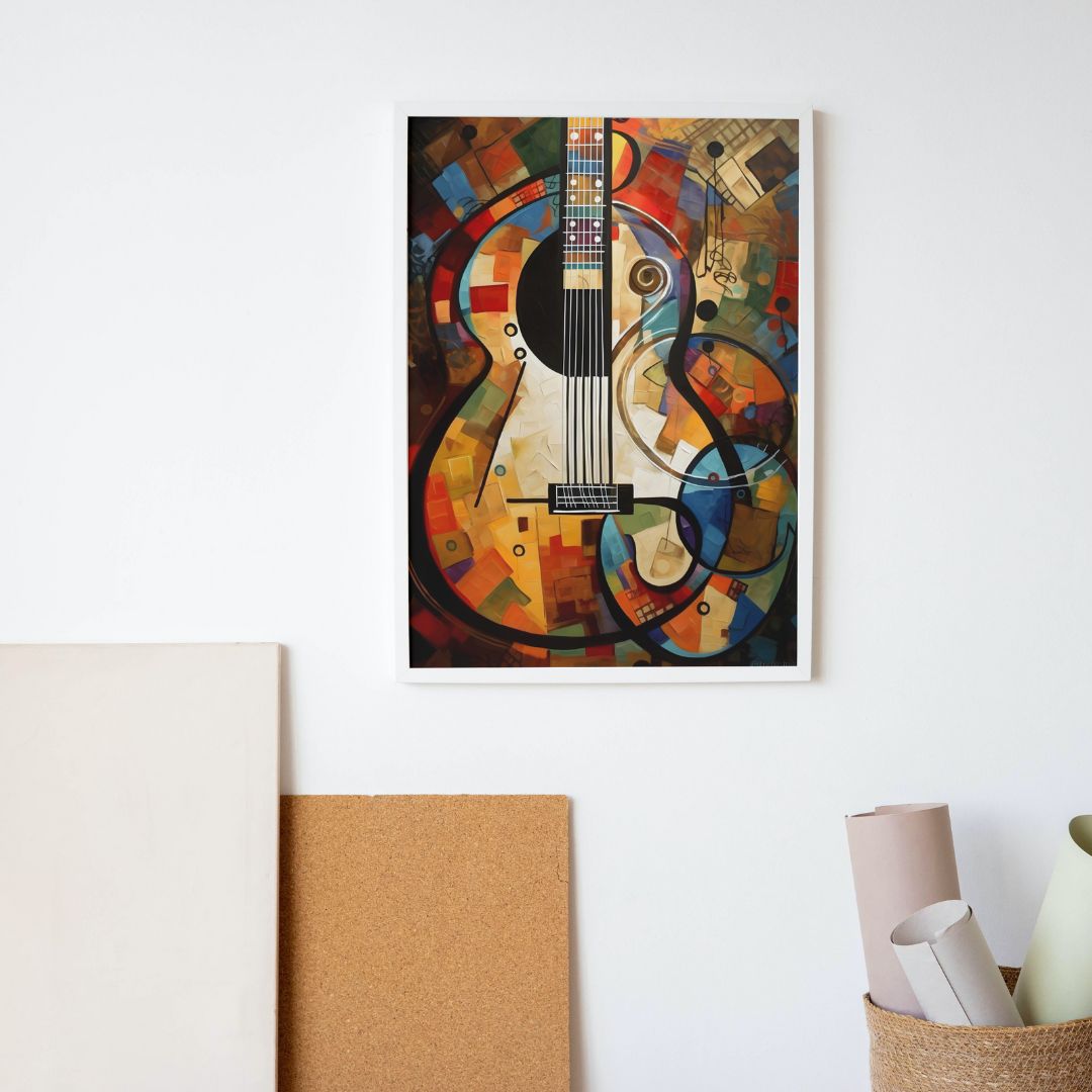 Guitar Poster - Abstract 5