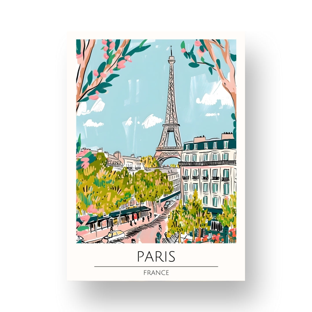 Paris - France Poster