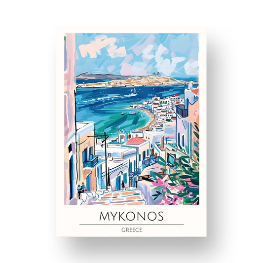 Mykonos - Greece Poster