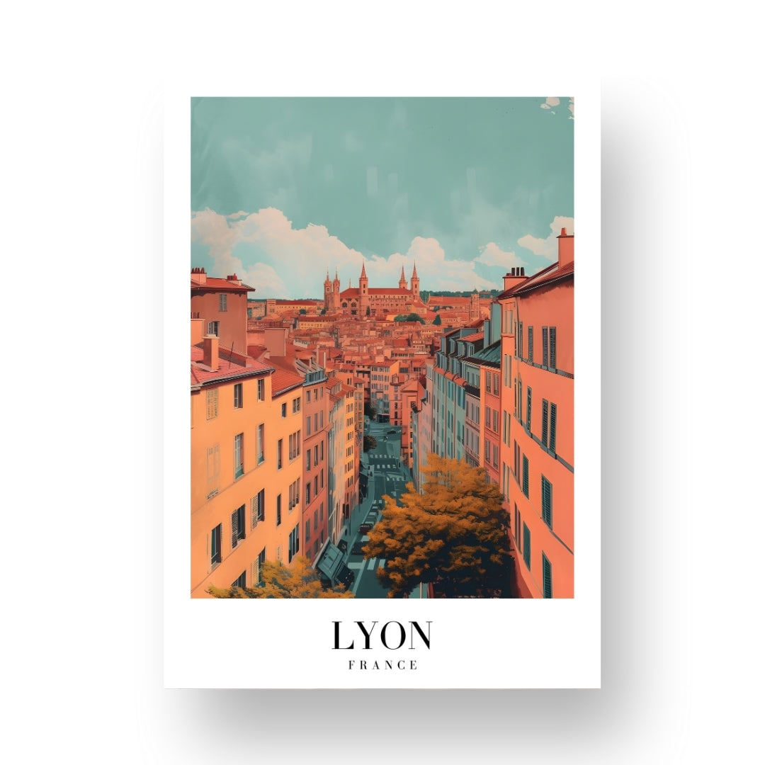 Lyon - France Poster