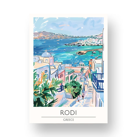 Rodi - Greece Poster