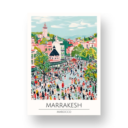 Marrakesh - Marocco Poster