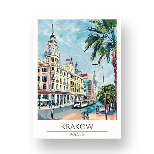 Krakow - Poland Poster