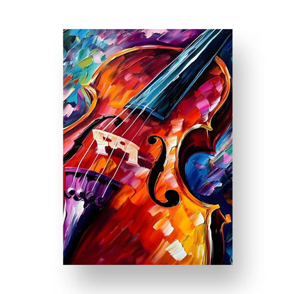 Violin Poster - Abstract 7