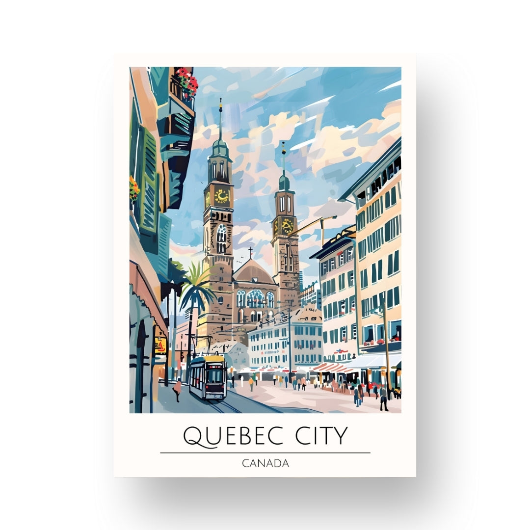 Quebec City - Canada Poster