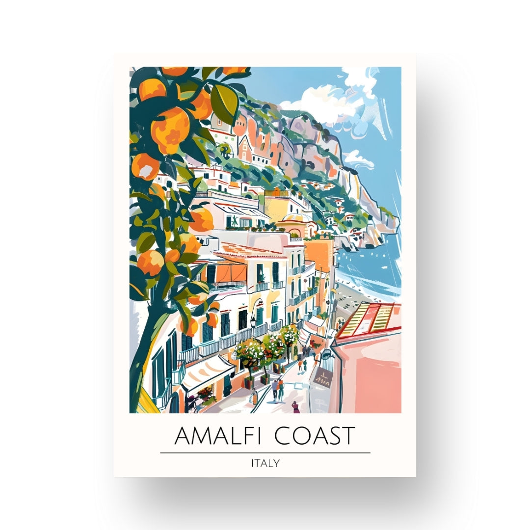 Amalfi Coast - Italy Poster