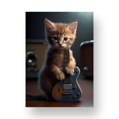 Guitar Poster - Animal 1