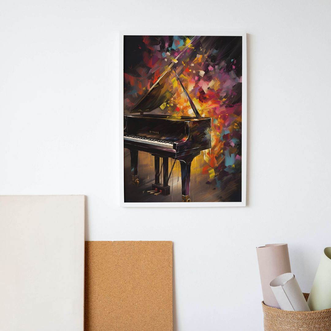 Piano Poster - Abstract 2