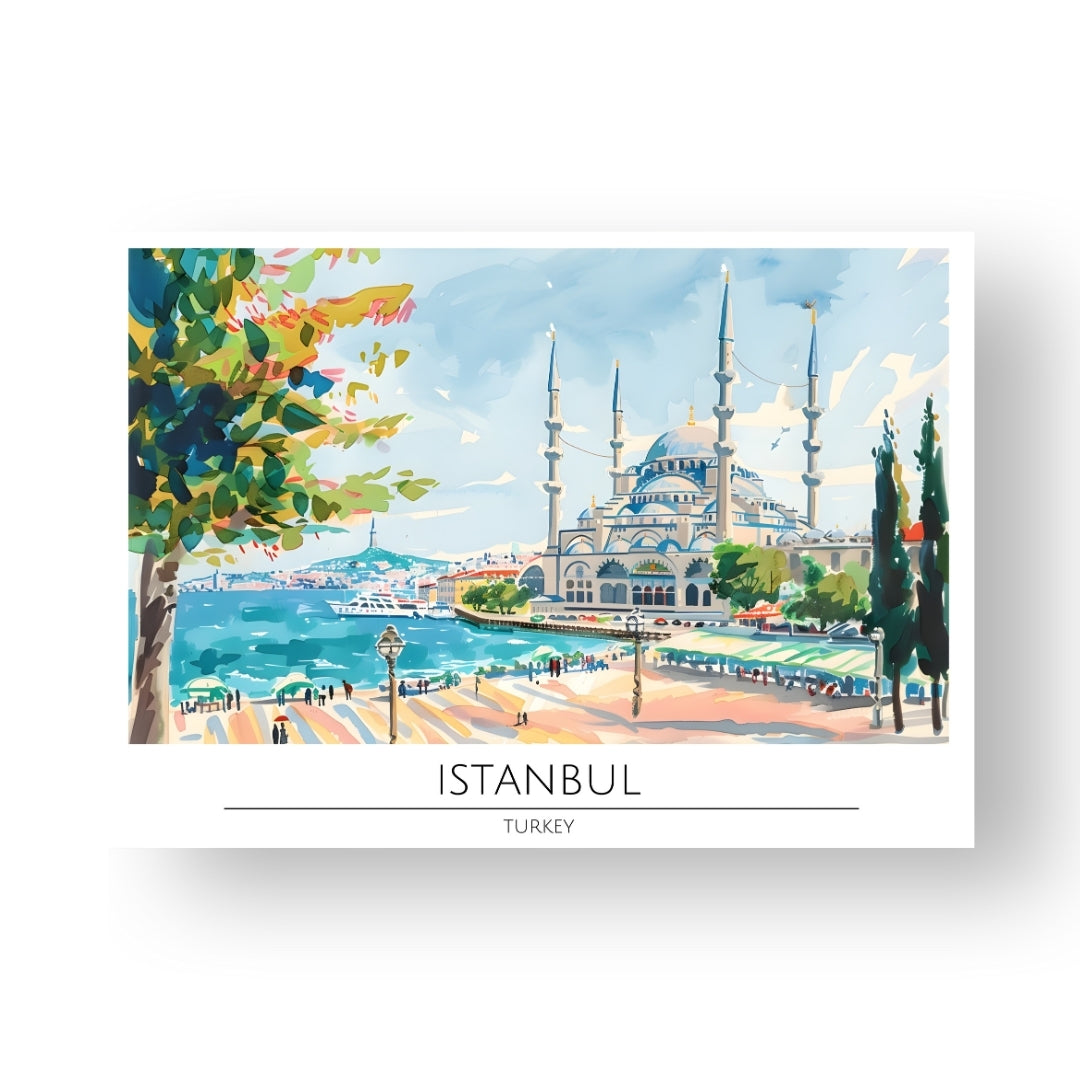 Istanbul - Turkey Poster