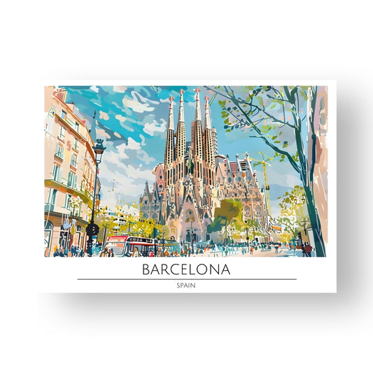 Barcelona - Spain Poster