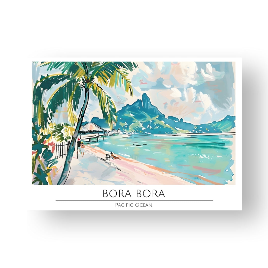 Bora Bora - Pacific Ocean Poster