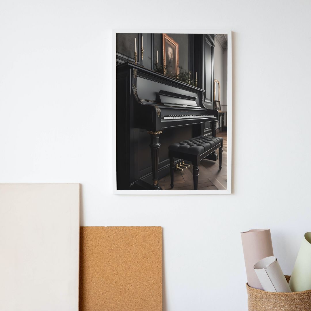 Piano Poster - Minimalistic 2
