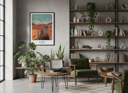 Lyon - France Poster