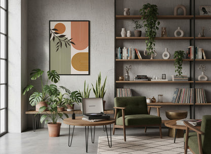 Terracotta Sage Modular Poster