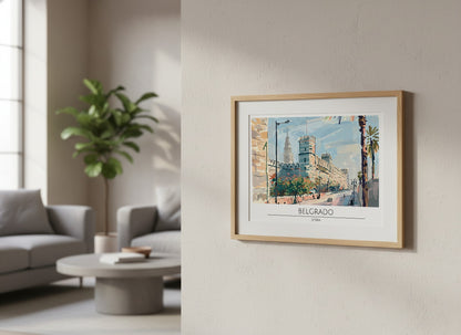 Belgrado - Serbia Poster