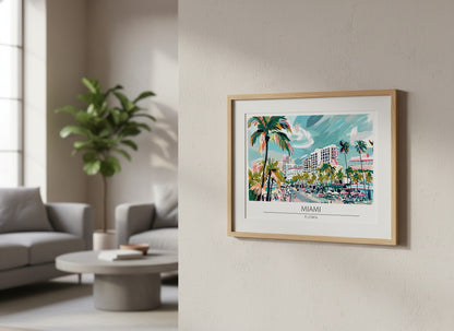 Miami - Florida Poster