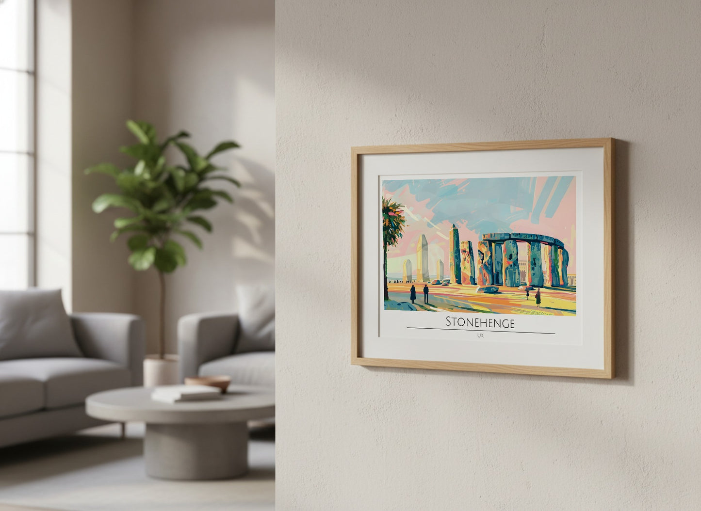 Stonehenge - UK Poster