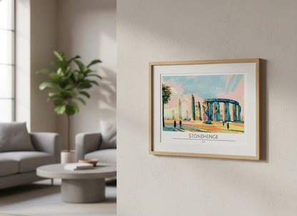 Stonehenge - UK Poster