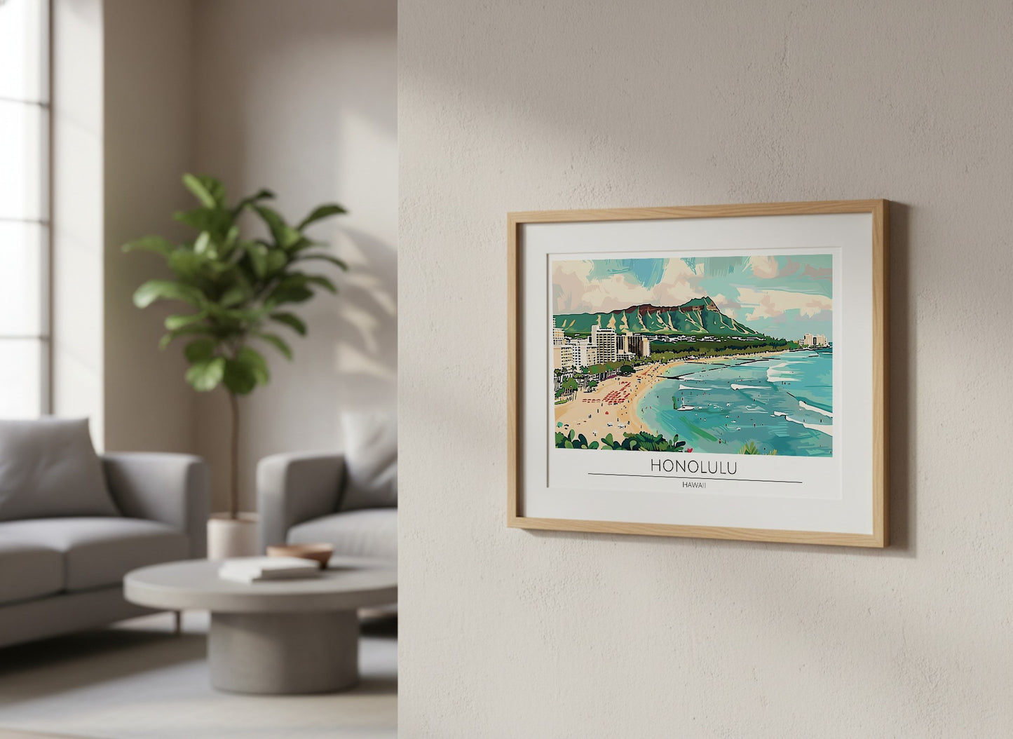 Honolulu - Hawaii Poster