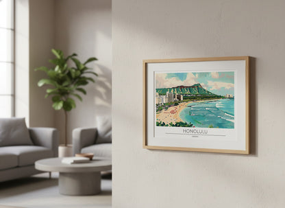 Honolulu - Hawaii Poster